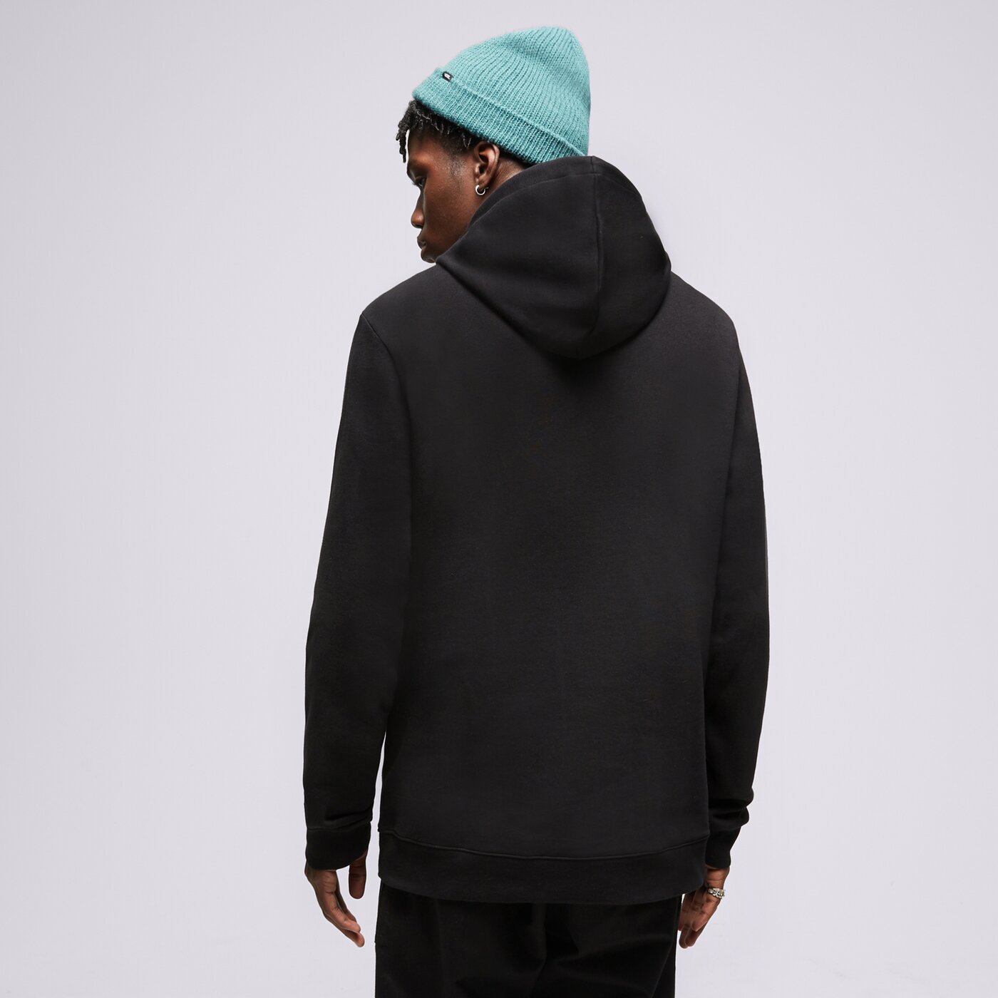 Мъжки суичър REEBOK СУИТЧЪР С КАЧУЛКА RI LEFT CHEST LOGO HOOD 100068238 цвят черен