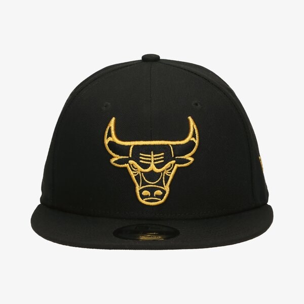 Мъжка шапка с козирка NEW ERA ШАПКА METALLIC LOGO 950 BULLS CHICAGO BULLS BLK 60222304 цвят черен