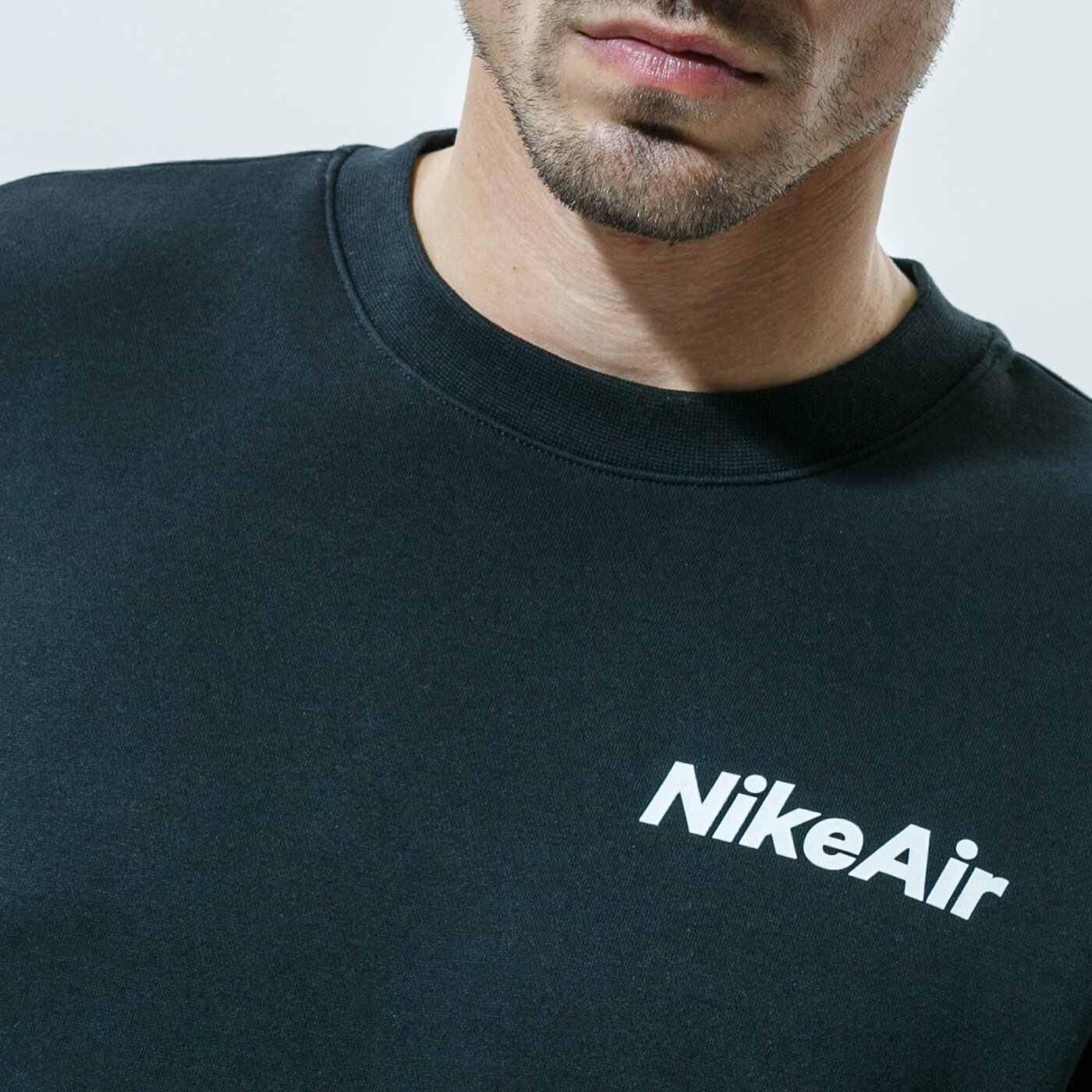 Мъжки суичър NIKE СУИТЧЪР AIR cu4136-010 цвят черен