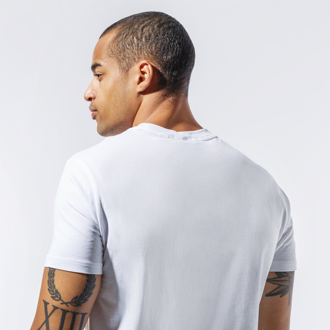 Мъжка тениска CHAMPION ТЕНИСКА CREWNECK ТЕНИСКА 214747ww001 цвят бял