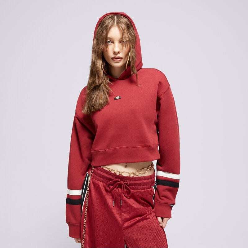 ELLESSE СУИТЧЪР С КАЧУЛКА BARNES BRGND CROPPED HOODY