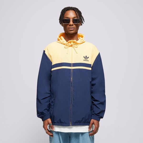 Мъжко преходно яке ADIDAS ЯКЕ WINDBREAKER iu0202 цвят тъмносин