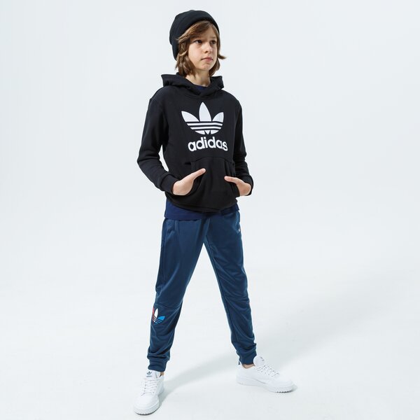 Детски суичър ADIDAS TREFOIL HOODIE JUNIOR BOY dv2870 цвят черен