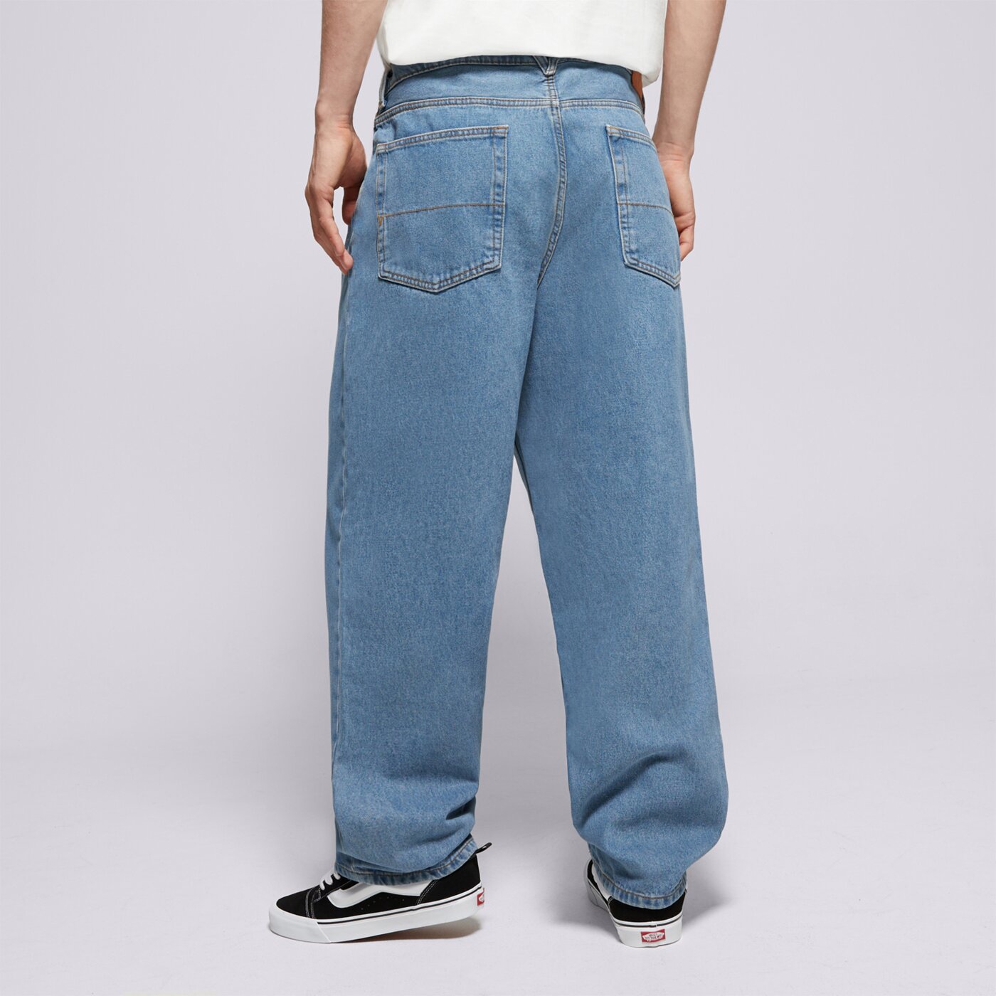 Мъжки панталони VANS ПАНТАЛОНИ CHECK-5 BAGGY DENIM vn0008nacdx1 цвят син