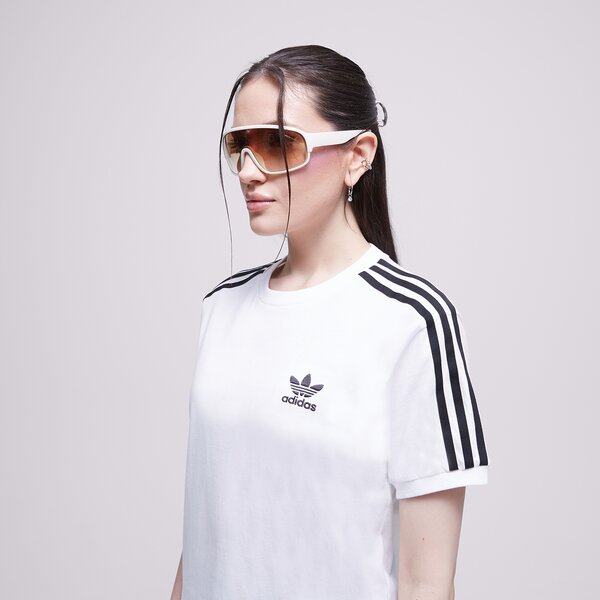 Дамска тениска ADIDAS ТЕНИСКА 3 STRIPES TEE ib7410 цвят бял