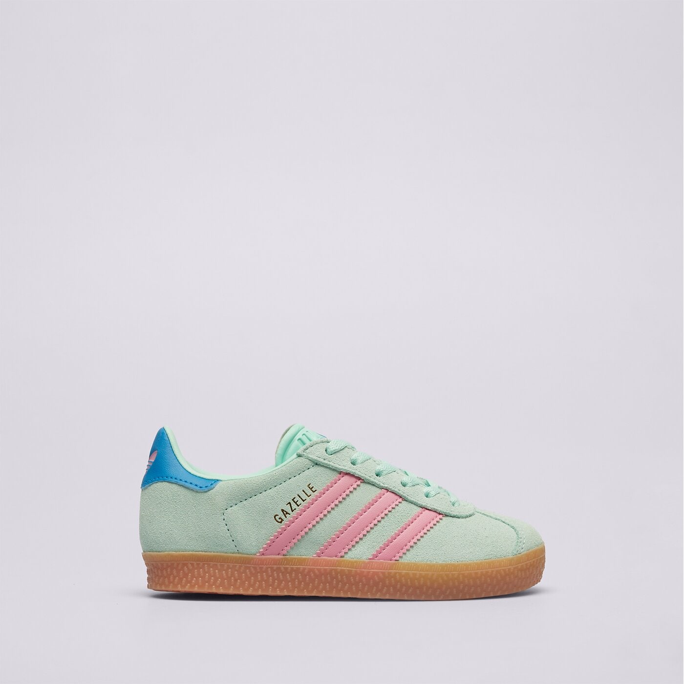 Детски маратонки ADIDAS GAZELLE C jp7130 цвят зелен