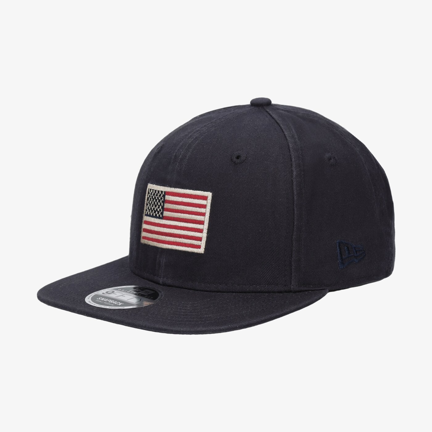 Дамска шапка с козирка NEW ERA ШАПКА SEASONAL FLAG 9FIFTY NAVY 80536691 цвят тъмносин