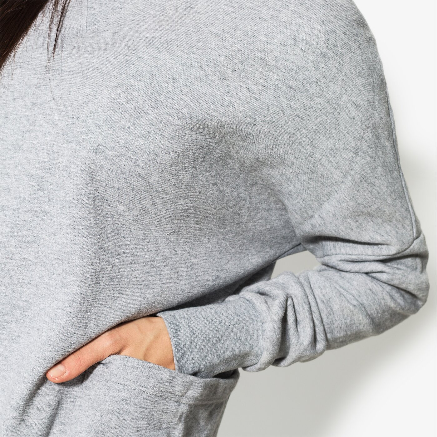 Дамски суичър CONFRONT СУИТЧЪР BRIER cf18bld09002 цвят сив