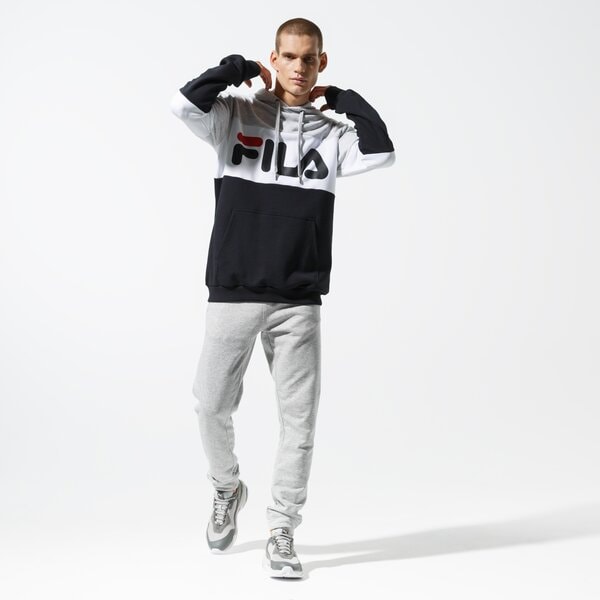 Мъжки суичър FILA СУИТЧЪР NIGHT BLOCKED HOODY 687001a220 цвят сив
