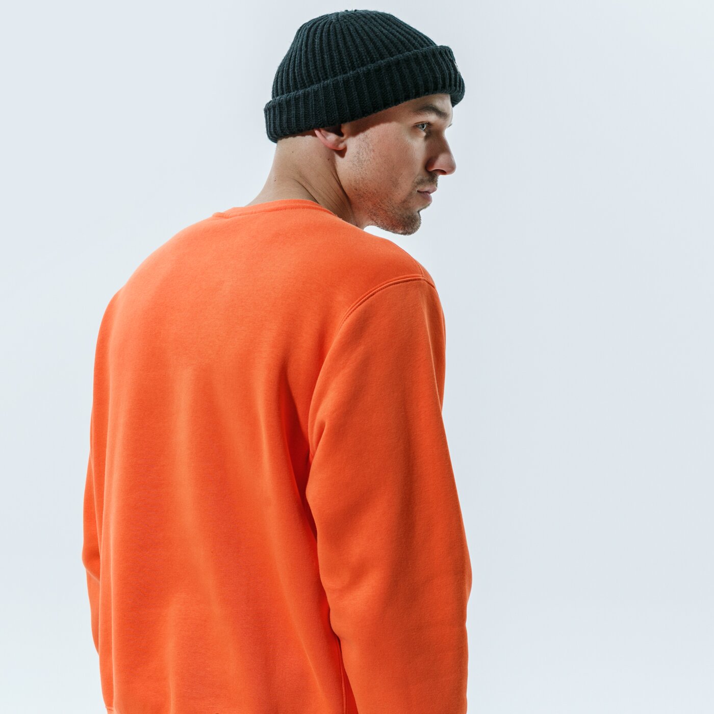 Мъжки суичър NIKE СУИТЧЪР SPORTSWEAR CLUB bv2662-837 цвят оранжев