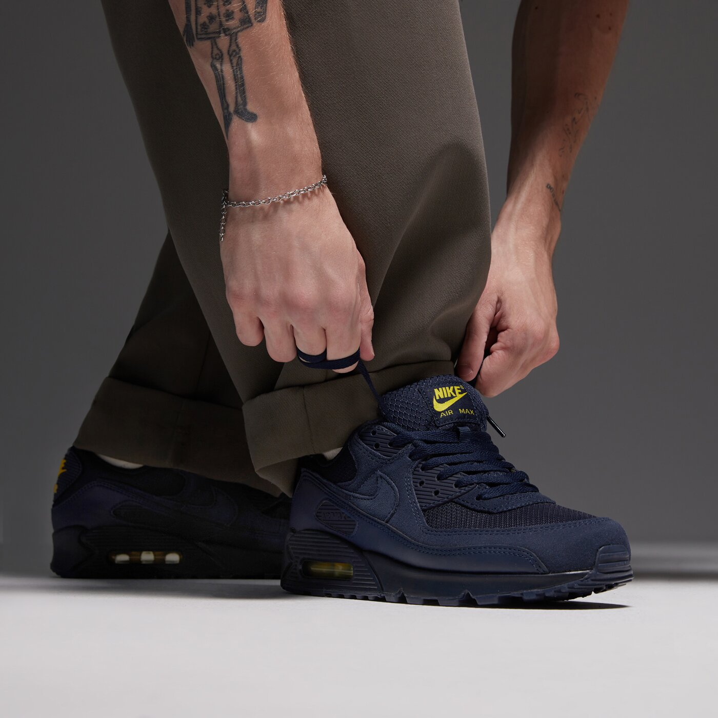 Мъжки маратонки NIKE AIR MAX 90  dm0029-401 цвят черен