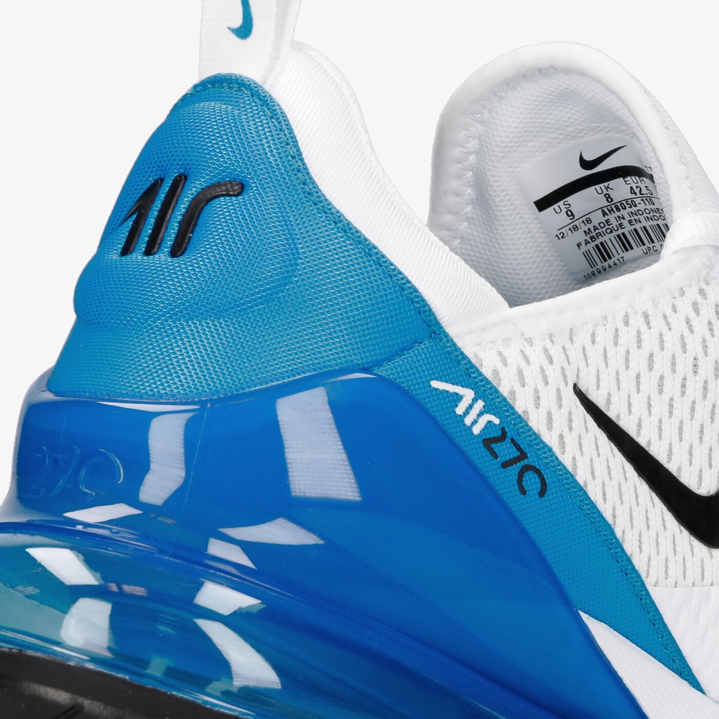 Мъжки маратонки NIKE AIR MAX 270 ah8050-110 цвят бял