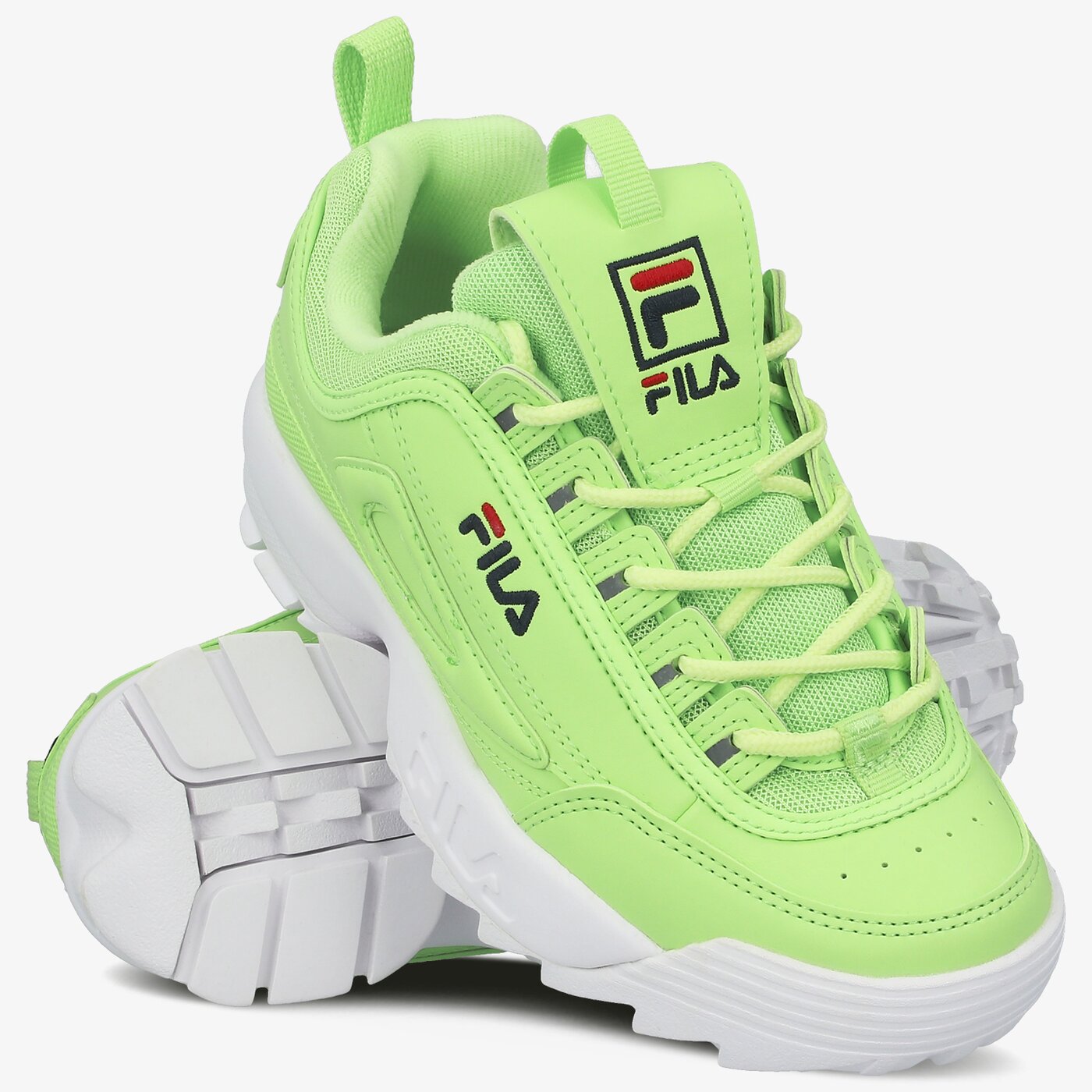 Дамски маратонки FILA DISRUPTOR LOW WMN 101030251f цвят зелен