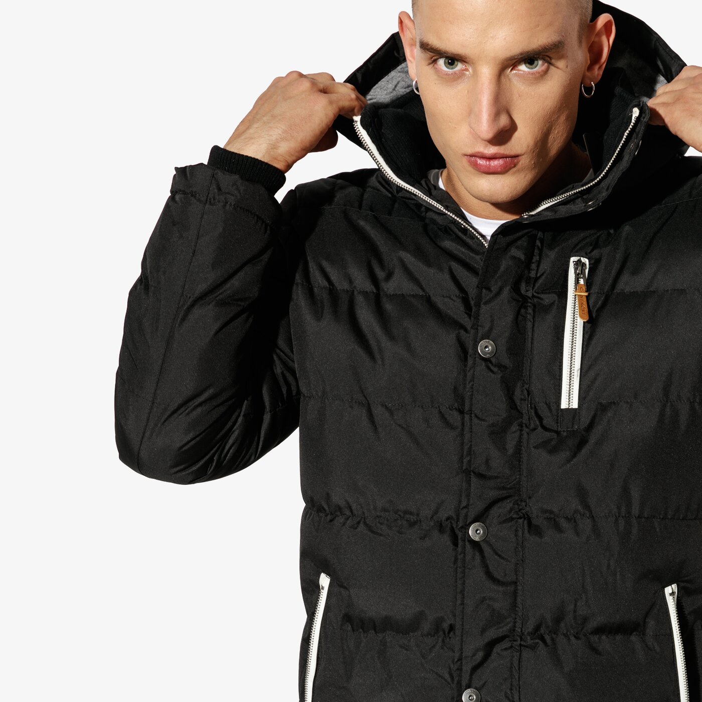 Мъжко зимно яке CONFRONT ЯКЕ KOS cfv38kum01002 цвят черен