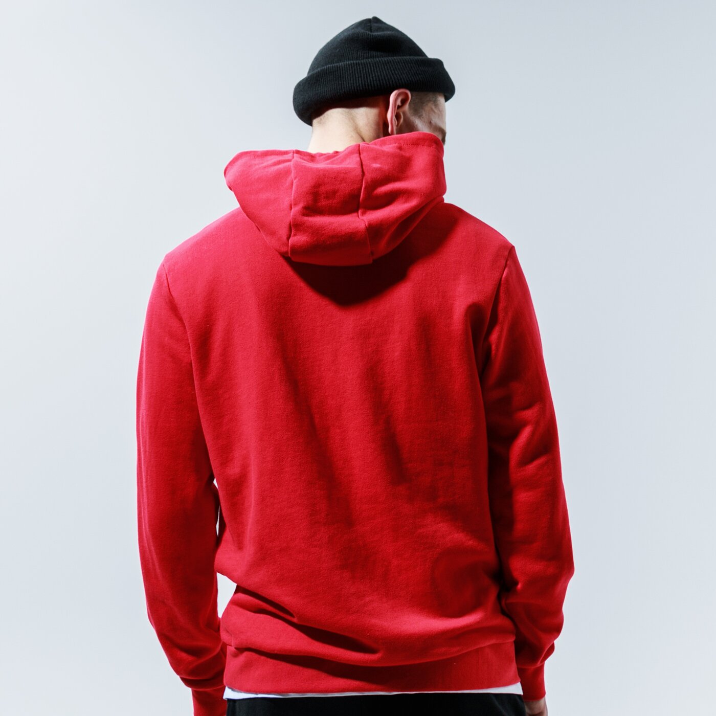 Мъжки суичър CONFRONT СУИТЧЪР С КАЧУЛКА BIG LOGO HOODY cf320blm38003 цвят червен