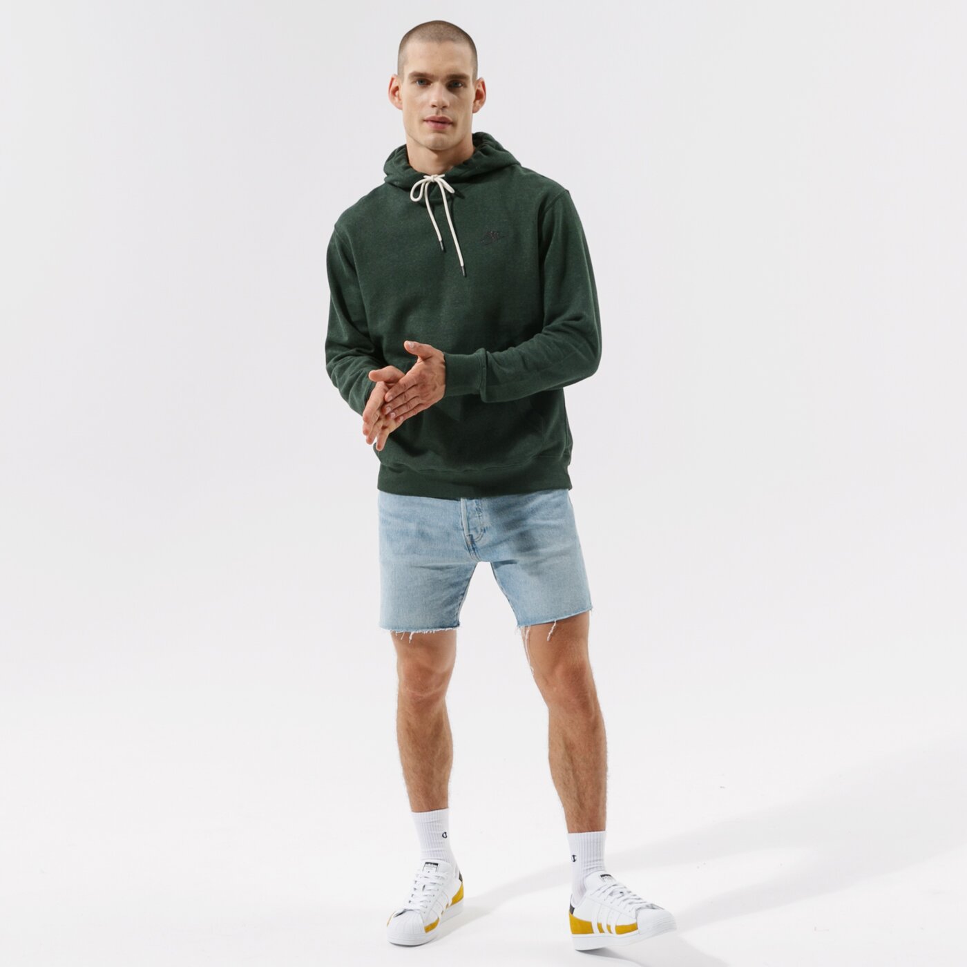 Мъжки суичър NIKE СУИТЧЪР SPORTSWEAR da0680-337 цвят зелен