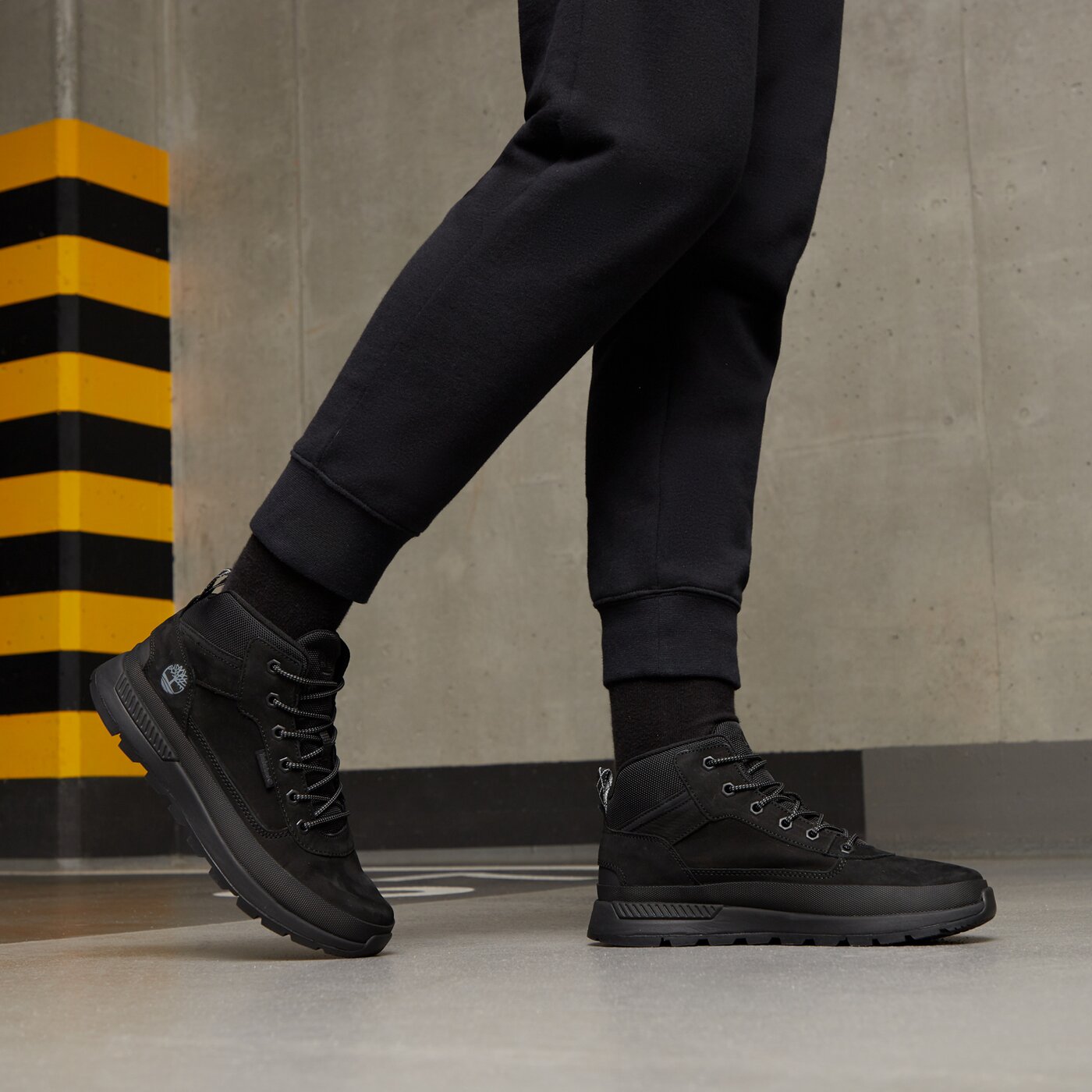 Детски зимни обувки TIMBERLAND FIELD TREKKER tb0a2fas0151 цвят черен