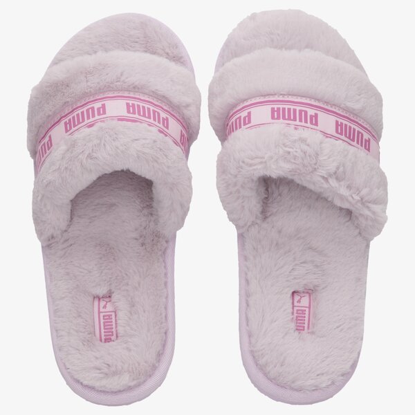 Дамски чехли и сандали PUMA FLUFF  38493706 цвят розов