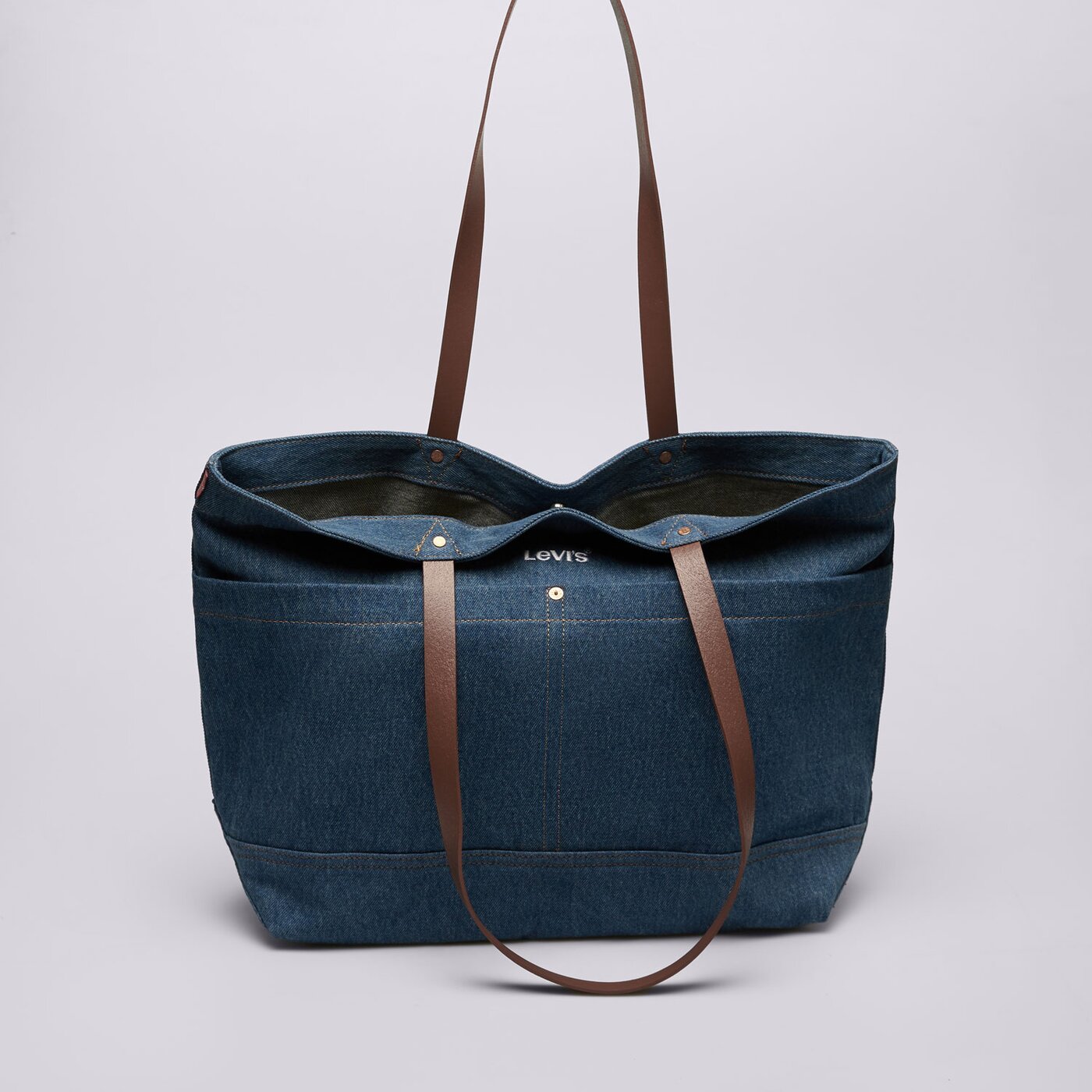 Дамски сак LEVI'S ЧАНТА WOMEN'S HERITAGE TOTE-ALL d7959-0002 цвят син