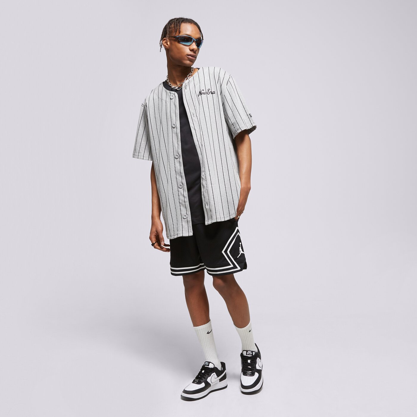 Мъжки къси панталони JORDAN ШОРТИ M J DF SPRT DMND SHORT dx1487-010 цвят черен