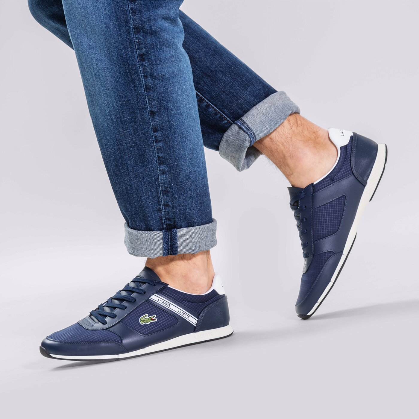 Мъжки маратонки LACOSTE MENERVA SPORT 0121 1 CMA 742cma0015092 цвят тъмносин