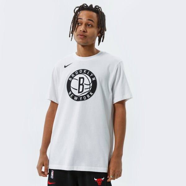 Мъжка тениска NIKE ТЕНИСКА BKN M NK DF ES LOGO SS TEE NBA da5999-100 цвят бял