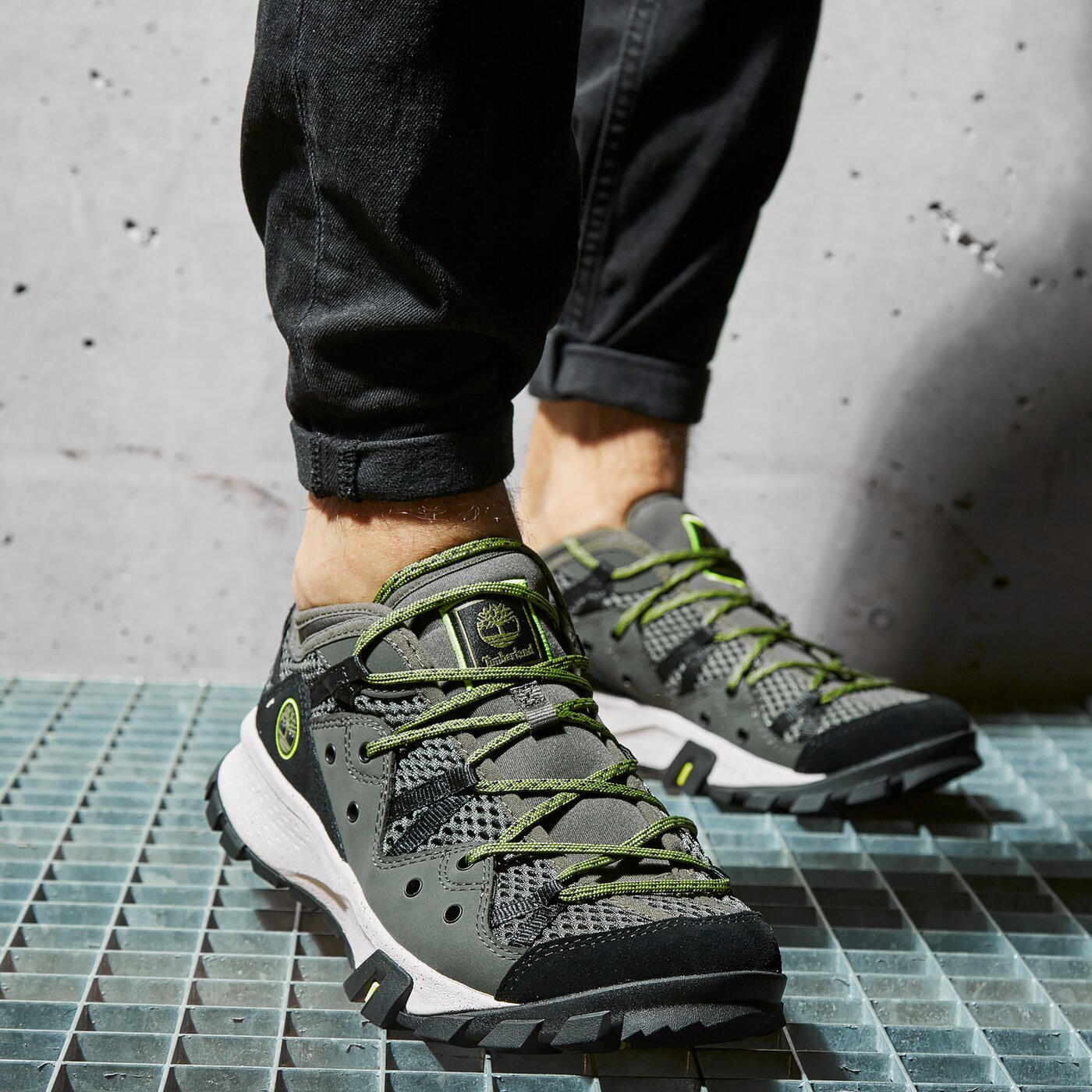 Мъжки туристически обувки TIMBERLAND GARRISON TRAIL AC tb0a29d7a581 цвят каки