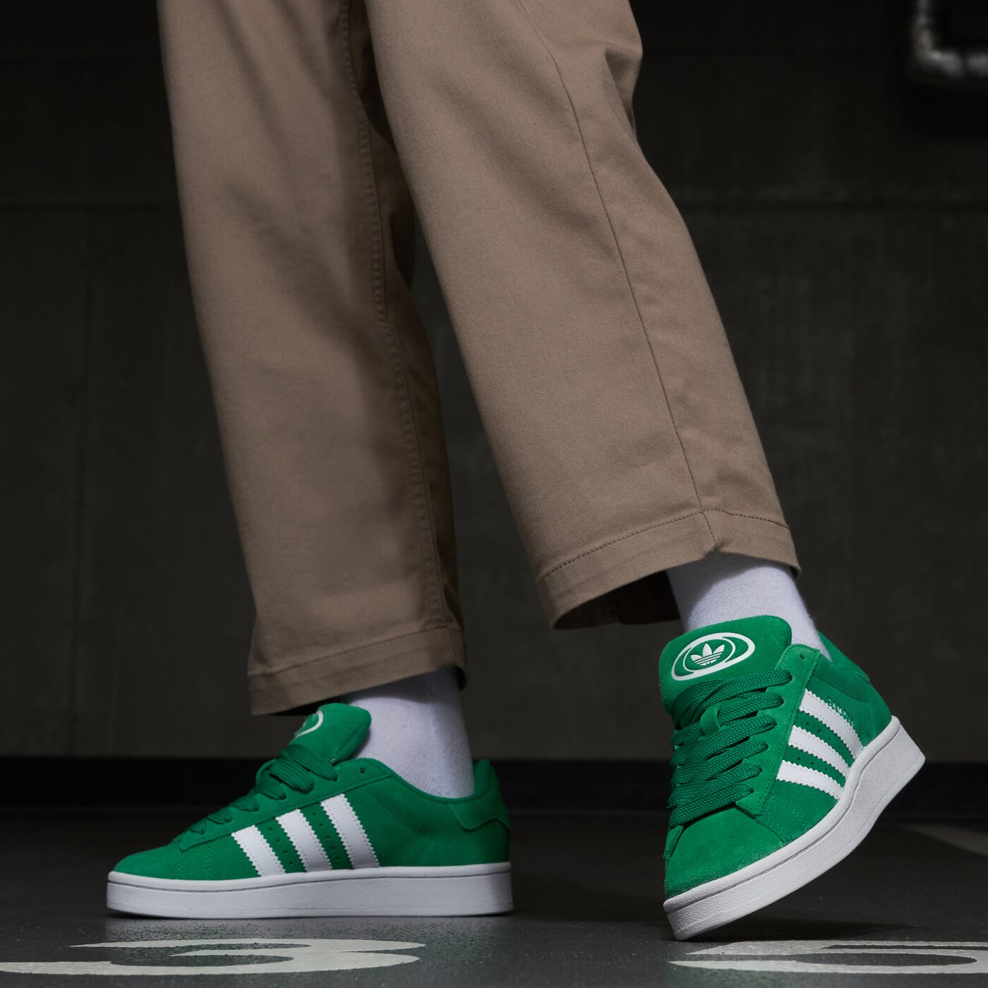 Дамски маратонки ADIDAS CAMPUS 00S W id7029 цвят зелен