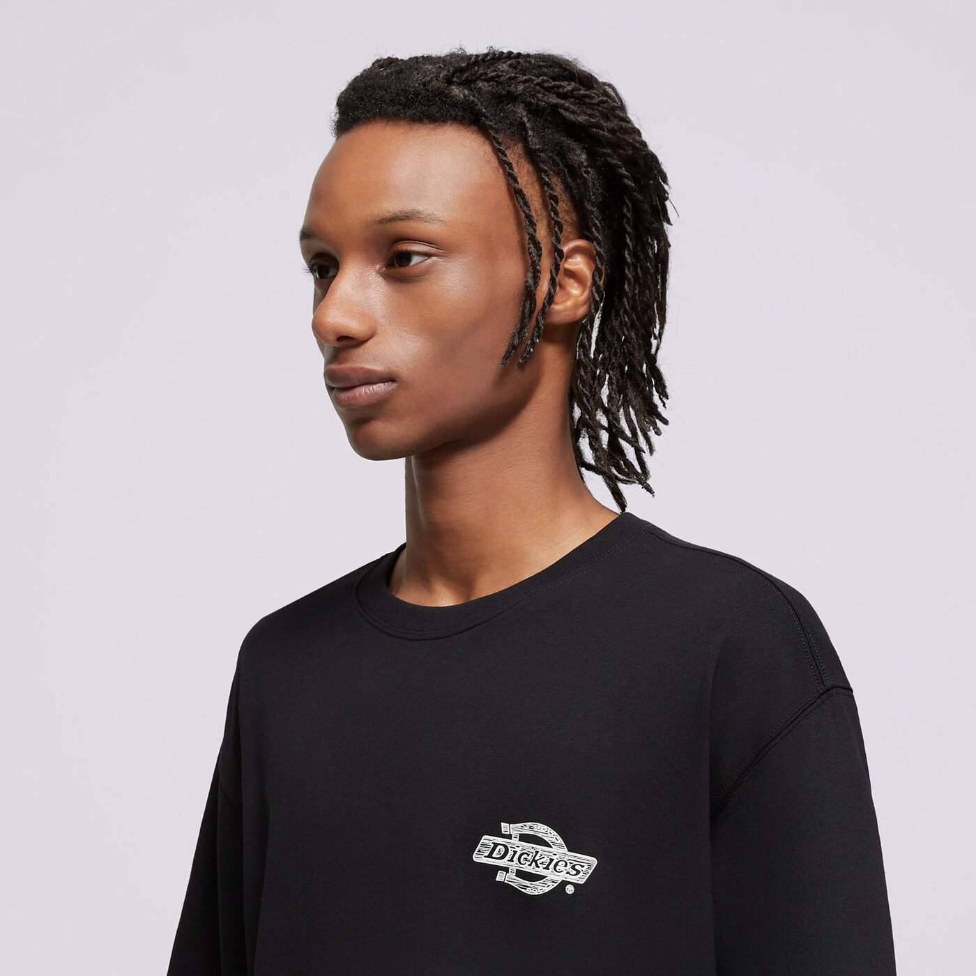 Мъжка тениска DICKIES ТЕНИСКА WOOD LOGO TEE dk0a4zatblk1 цвят черен