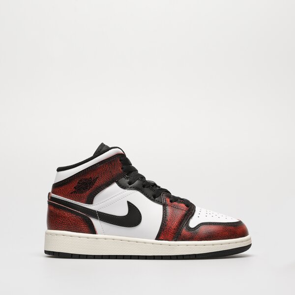 Детски маратонки AIR JORDAN 1 MID SE fb0568-006 цвят червен