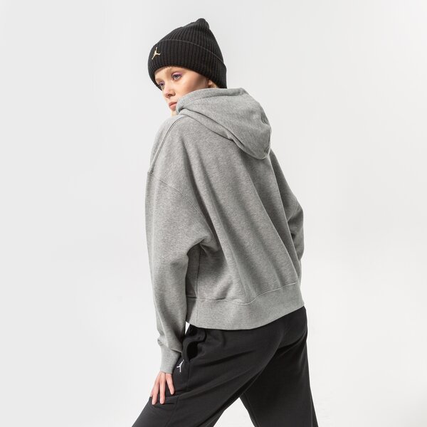 Дамски суичър JORDAN СУИТЧЪР С КАЧУЛКА W J ESSEN FLC HOODIE CORE dn4570-063 цвят сив