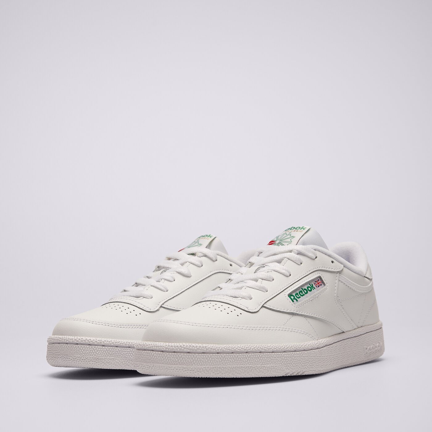 Мъжки маратонки REEBOK CLUB C 85 LEATHER 100000155 цвят бял