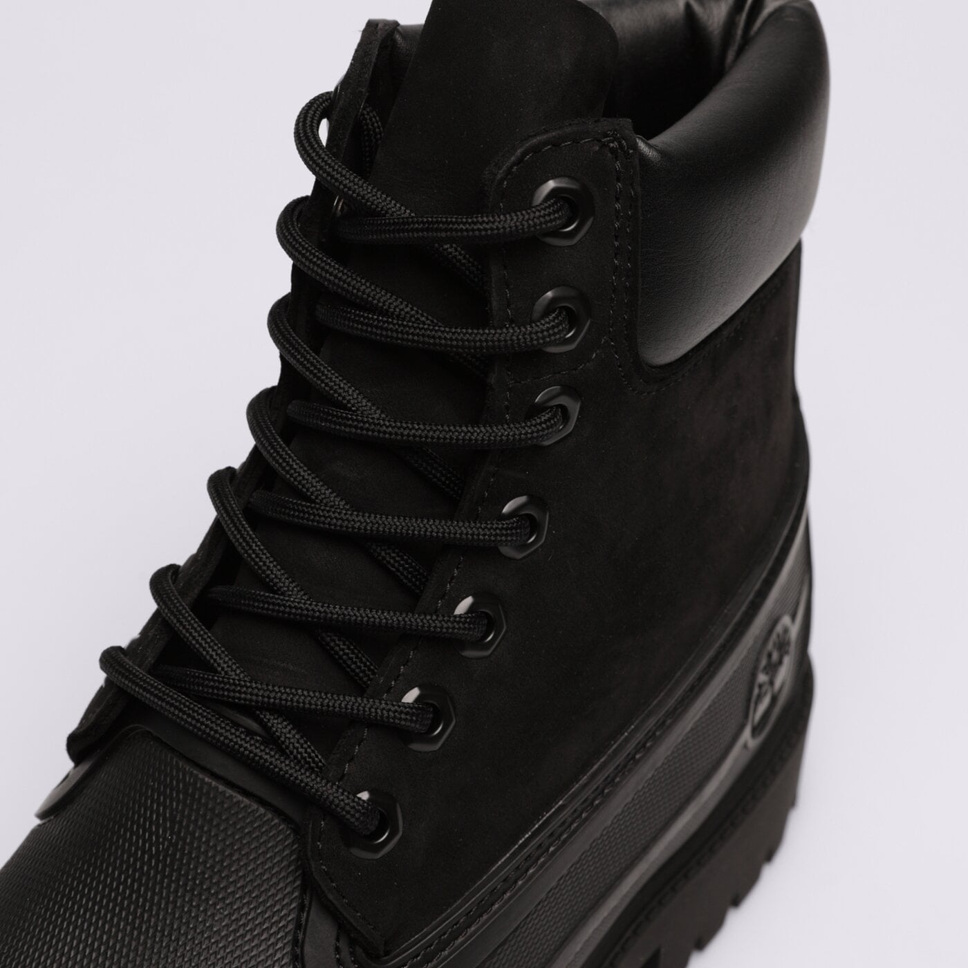 Мъжки боти TIMBERLAND 6 INCH RUBBER TOE tb0a5quc0011 цвят черен