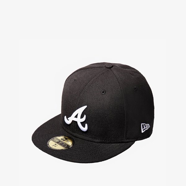 Дамска шапка с козирка NEW ERA ШАПКА MLB BASIC ATLANTA BRAVES 10047487 цвят черен