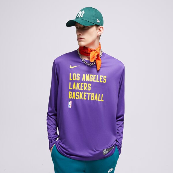 Мъжка тениска NIKE ТЕНИСКА LAL M NK DF ES PRT LS TEE NBA fd9953-504 цвят виолетов