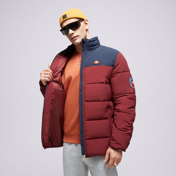 Мъжко зимно яке ELLESSE ЯКЕ ЗИМНО NEBULA BRGND/NAVY PADDED JACKET shr12789803 цвят бордо