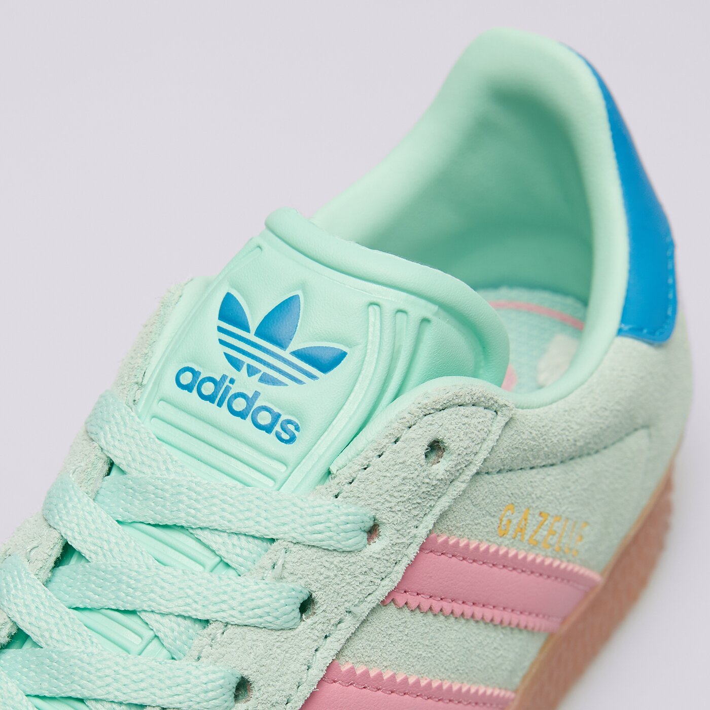 Детски маратонки ADIDAS GAZELLE C jp7130 цвят зелен