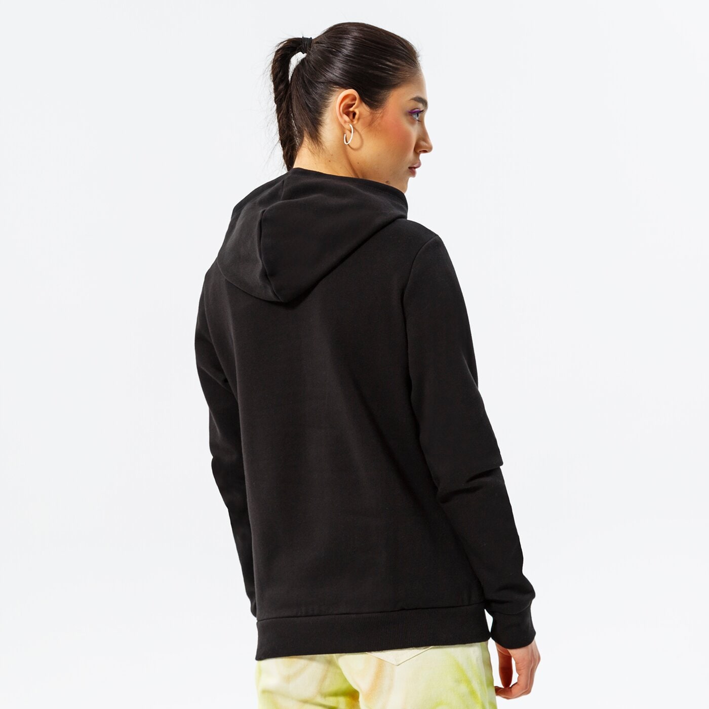 Дамски суичър PUMA СУИТЧЪР С КАЧУЛКА CORE OVERHEAD HOODIE 586788 01 цвят черен