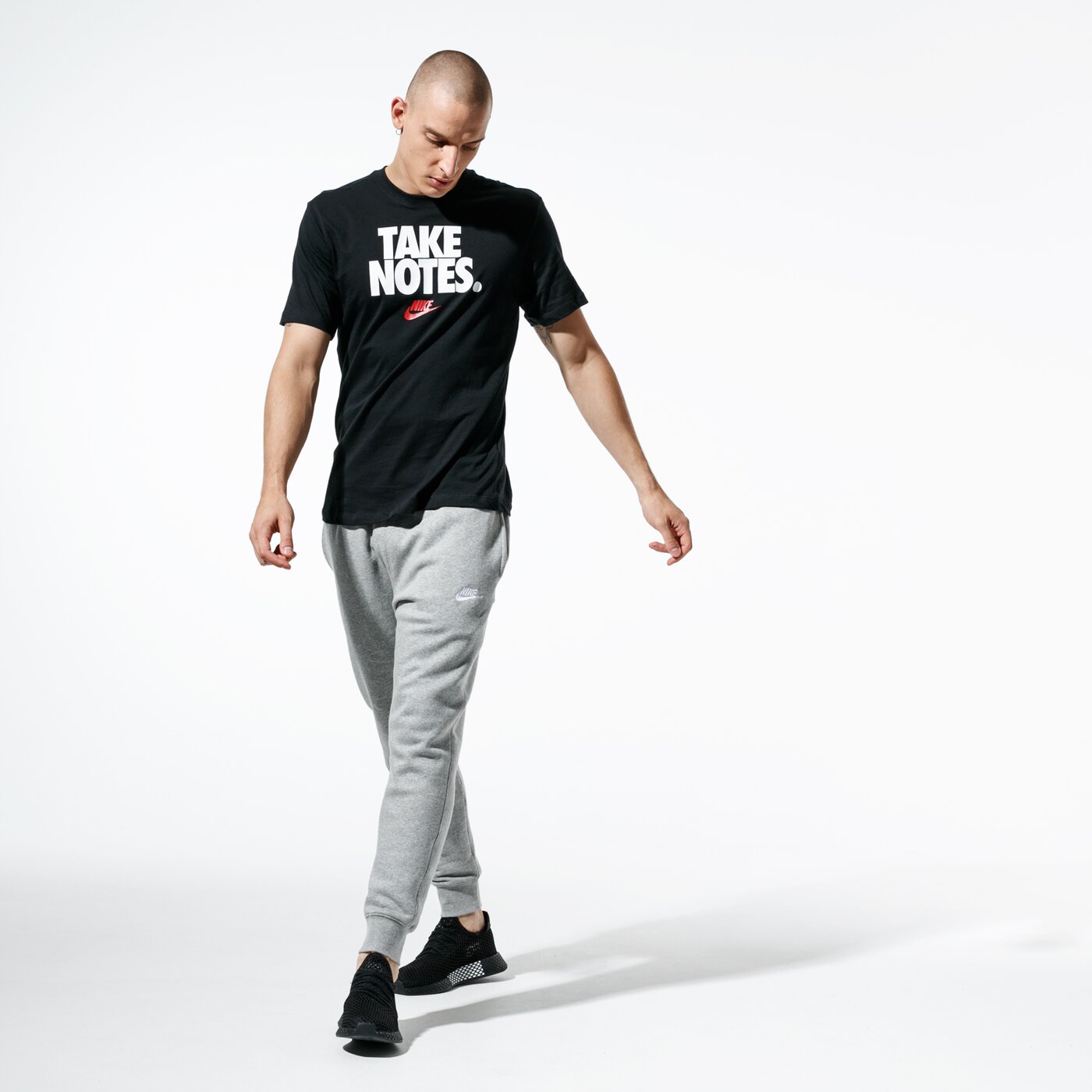 Мъжка тениска NIKE ТЕНИСКА SS M NSW SS TEE BTS 2 bv7532-010 цвят черен