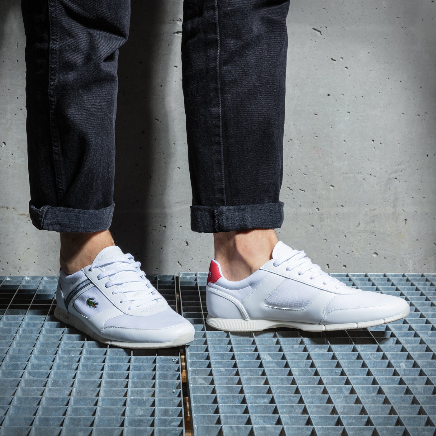 Мъжки маратонки LACOSTE MENERVA SPORT 0722 1 743cma0032286 цвят бял