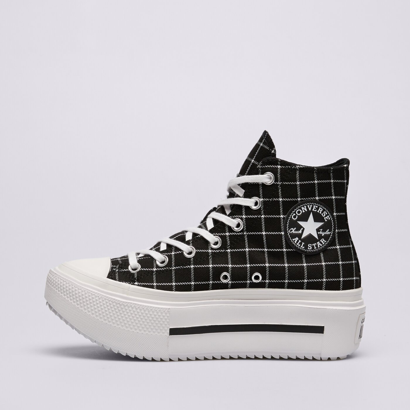 Дамски маратонки CONVERSE CTAS DOUBLE STACK a14157c цвят черен