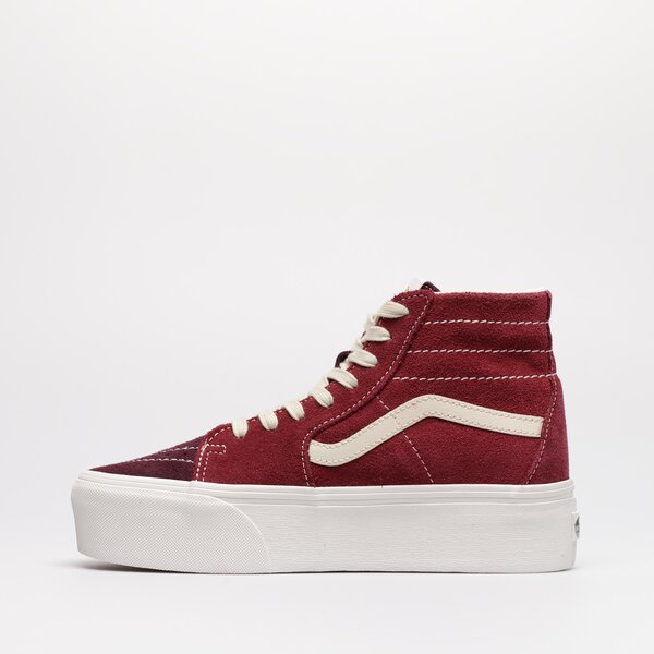 Дамски маратонки VANS UA SK8-HI TAPERED STACKFORM vn0a7q5ptwp1 цвят червен