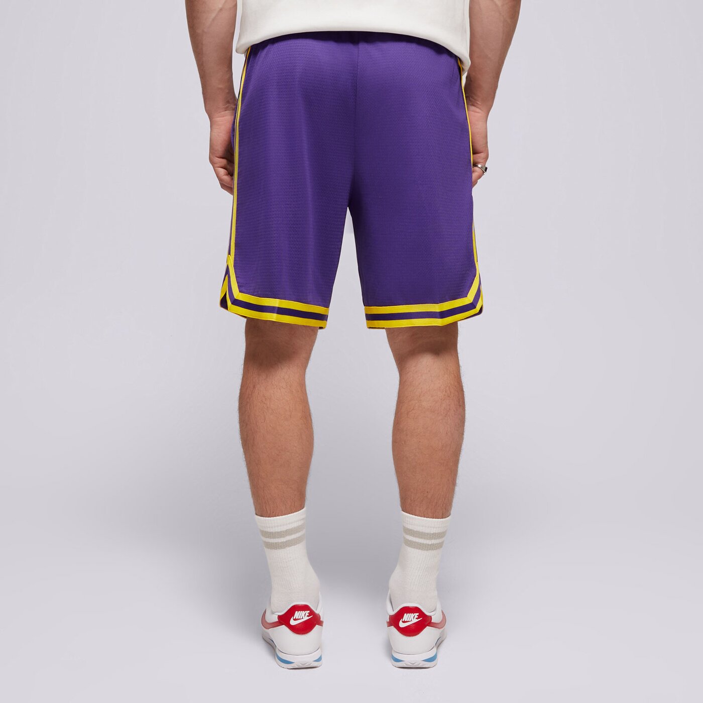 Мъжки къси панталони NIKE ШОРТИ LAL MNK DF PRGM DNA 8IN SHORT fq3211-504 цвят виолетов