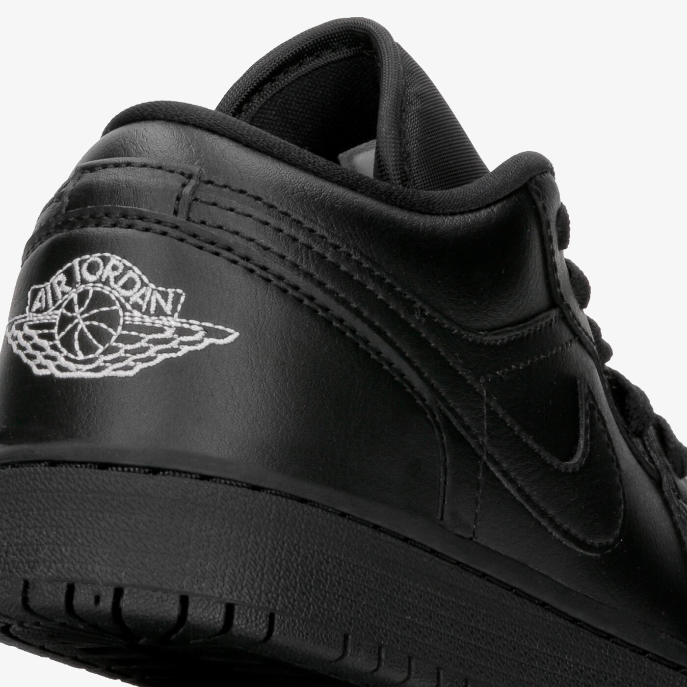 Детски маратонки AIR JORDAN 1 LOW (GS) 553560-006 цвят черен