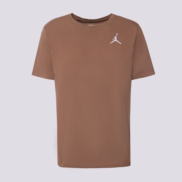 Мъжка тениска JORDAN ТЕНИСКА M J JUMPMAN EMB SS CREW dc7485-223 цвят бежов