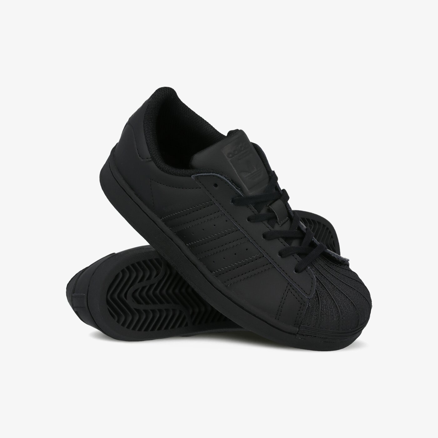Детски маратонки ADIDAS SUPERSTAR C fu7715 цвят черен