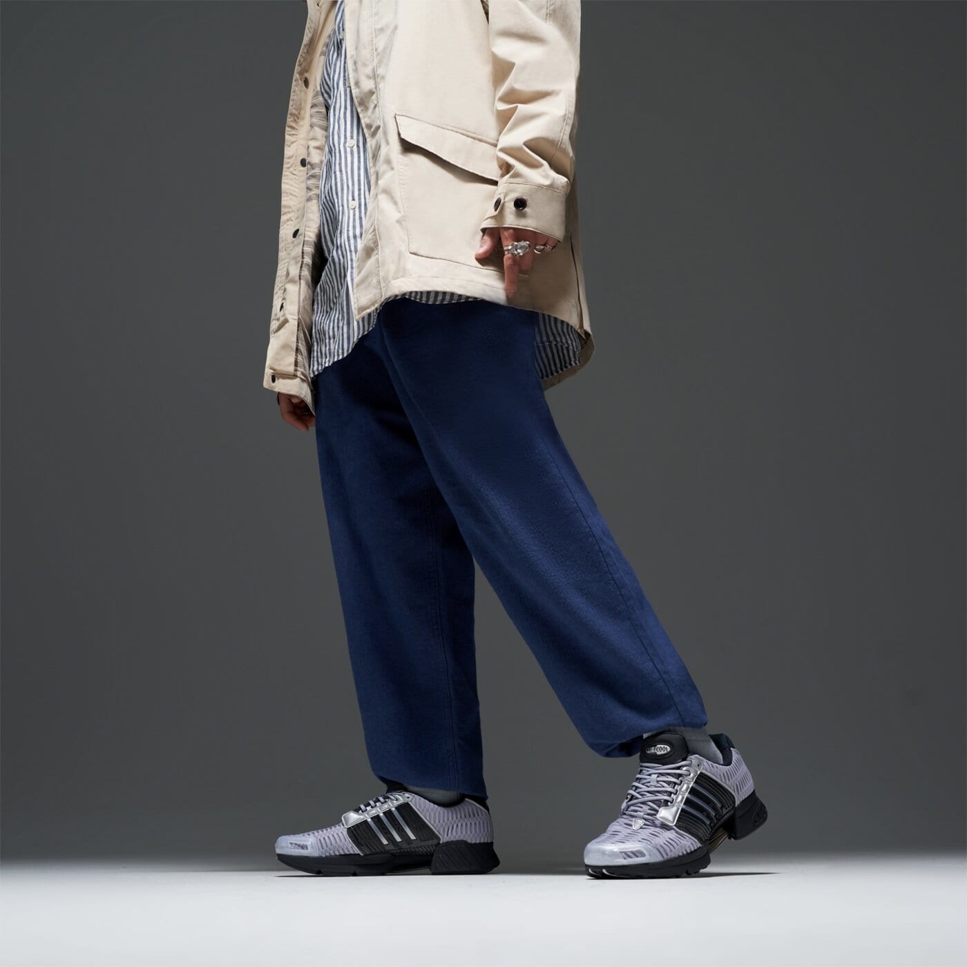 Мъжки маратонки ADIDAS CLIMACOOL 1 jr3687 цвят сив