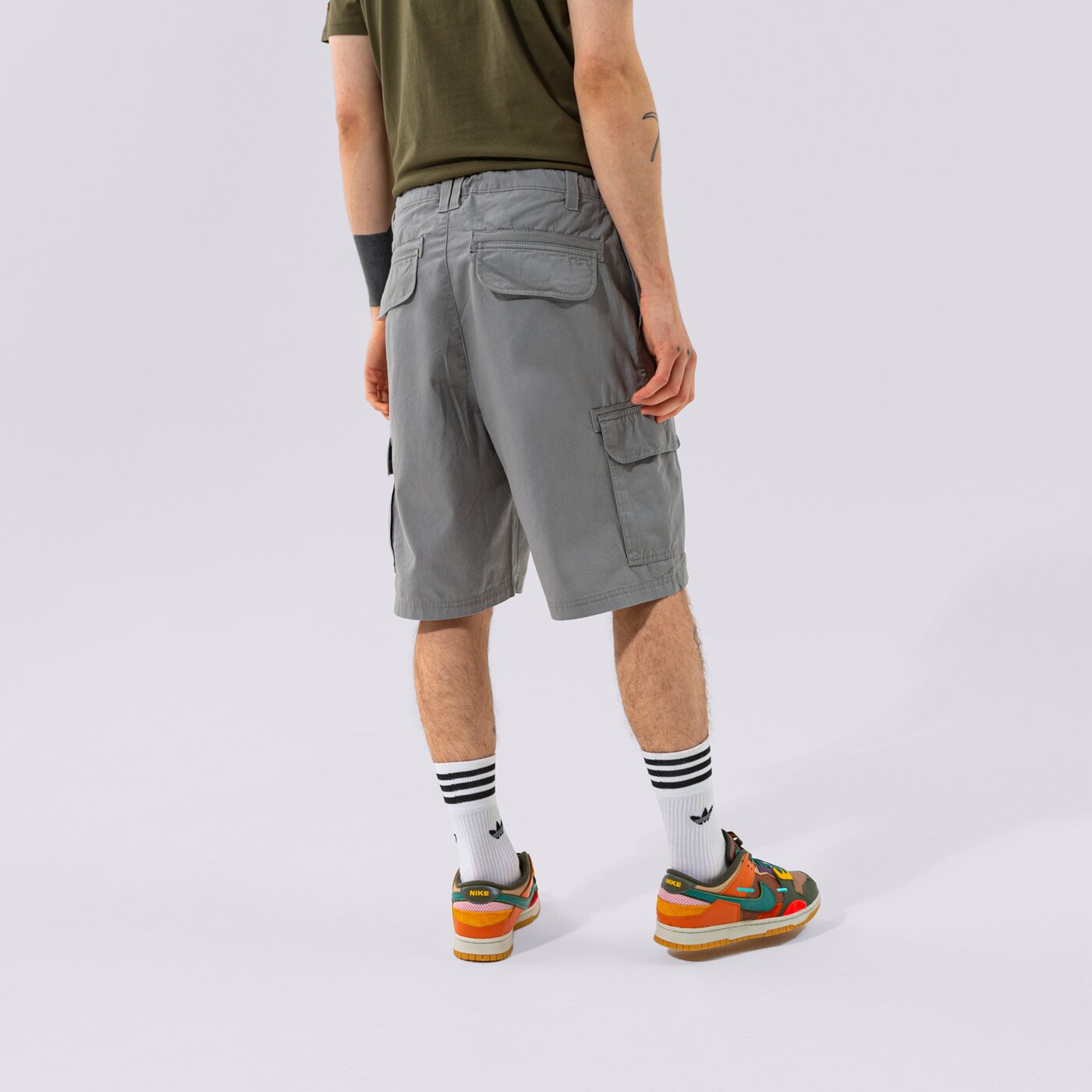 Мъжки къси панталони ELLESSE ШОРТИ FIGURI CARGO SHORT GREY shi11943109 цвят сив