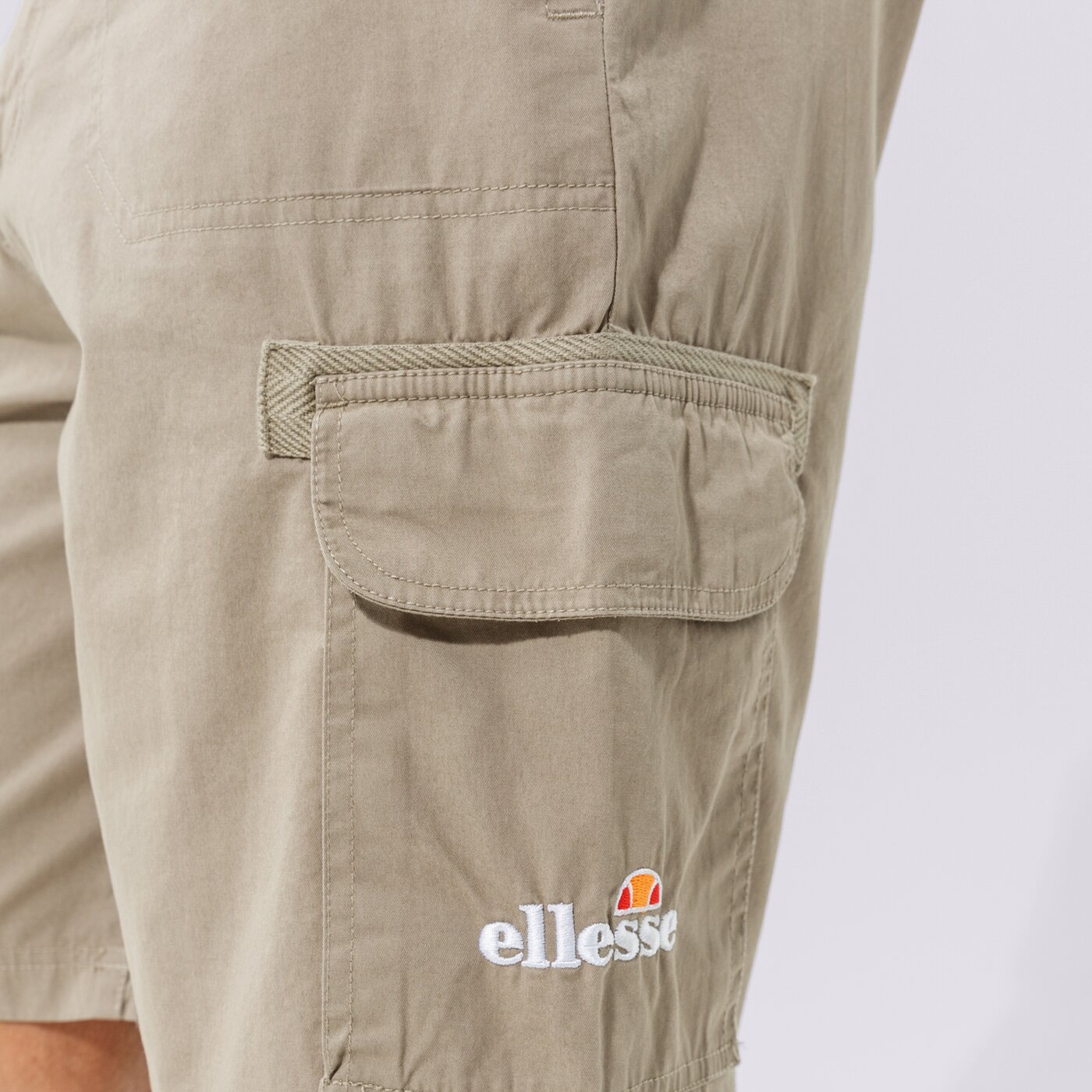 Мъжки къси панталони ELLESSE ШОРТИ FIGURI SHORT KHA shj11943506 цвят каки