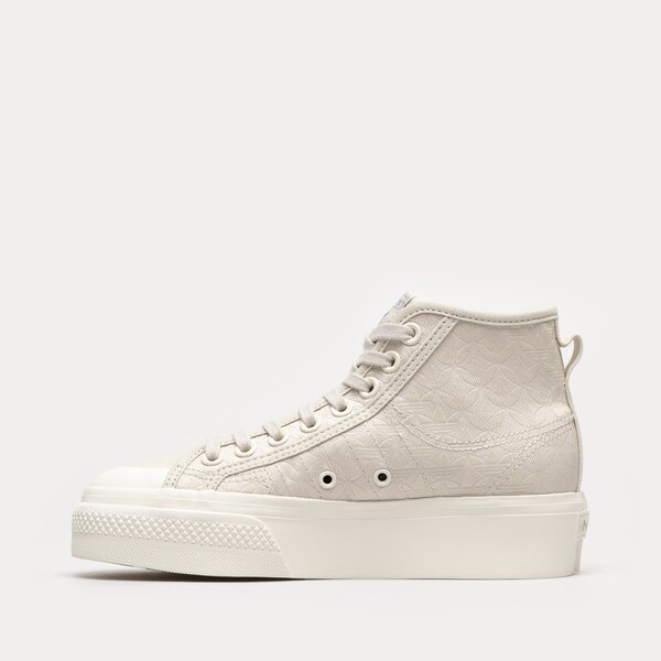 Дамски маратонки ADIDAS NIZZA PLATFORM MID W hq1986 цвят бежов